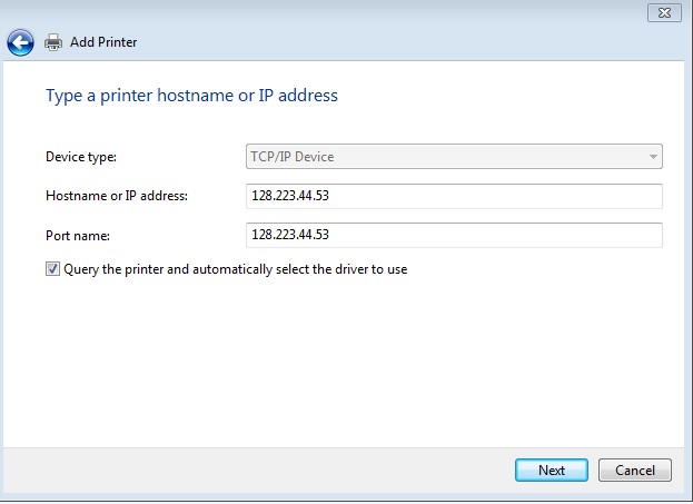 dwaas door elkaar haspelen Pionier Adding a Printer Manually on Windows | College of Education Tech Help